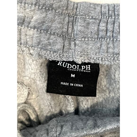 Rudolph Gray Sweatshorts Mens M - Picture 3 of 3